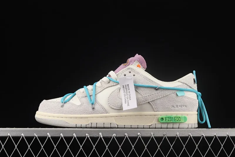 All categories Nk SB Dunk series Nk SB Dunk Low low-top sneakers cost-effective version OF x Nk Dunk Low OW SB smashing backboard fashion casual sneakers DJ0950-107